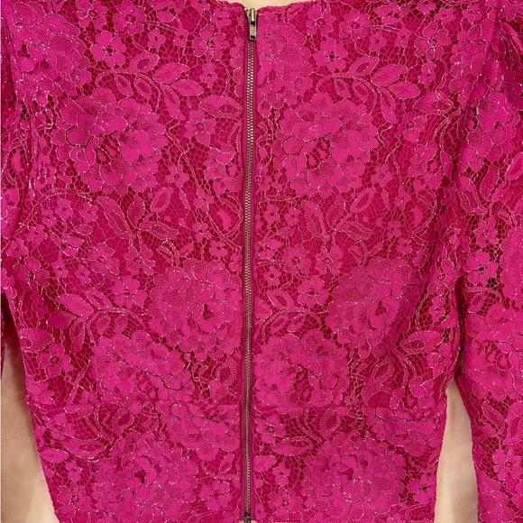 NBD Merlot Blouse in Magenta - Picture 5 of 5